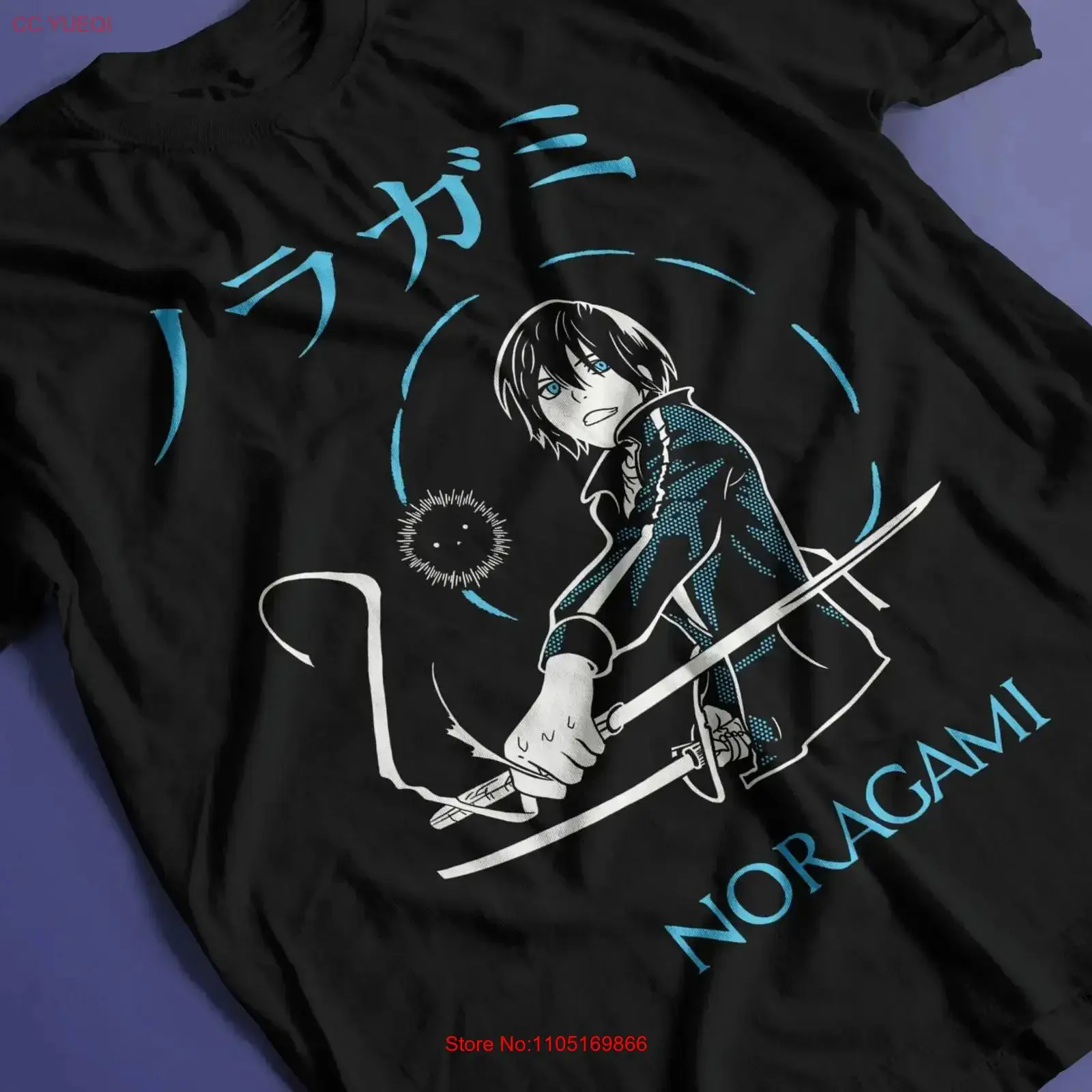 Noragami Yato T Shirt God of Calamity Anime ALL SIZES vintage Washed Soft streetwear Top For Everyday Wear Unisex fashion
