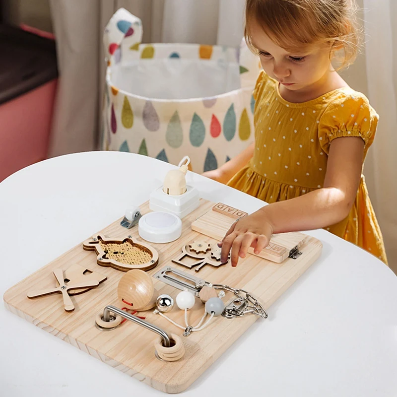 

JB-Busy Board, разблокирующие игрушки, дошкольное образование для улучшения практического обучения детей и творчества