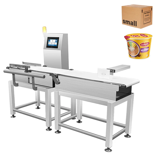 High Accuracy Online Automatic Belt Scale Conveyor Weighing Check Weigher Weight Checking Machine
