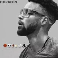 Nuevas gafas deportivas de protección profesionales TR90 montura de gafas ultraligera para hombres montura graduada óptica para exteriores 81278