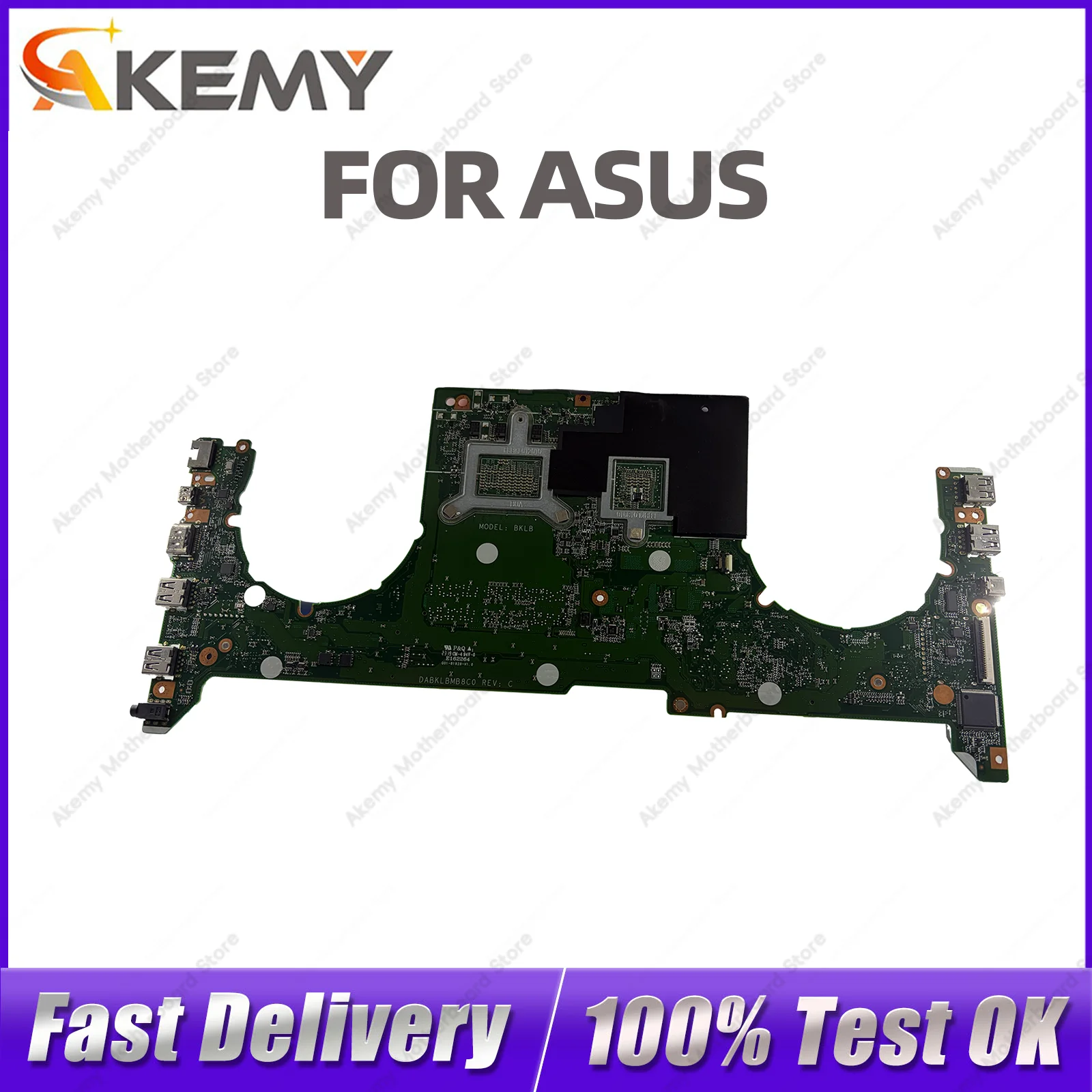 

GL503G GL503GE Laptop Motherboard For ASUS ROG Strix GL503GE GL503GD Notebook Mainboard With I5 I7 I9 CPU 100% tests OK