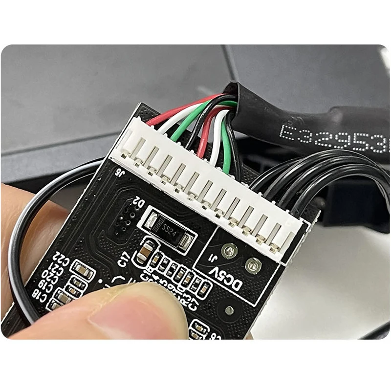 새로운 9핀-4x9핀 분배기-8 포트 USB2.0 허브 라이저 카드 FE2.1 칩 60cm 9핀 연장 케이블 데스크탑용 SATA 전원 공급 장치