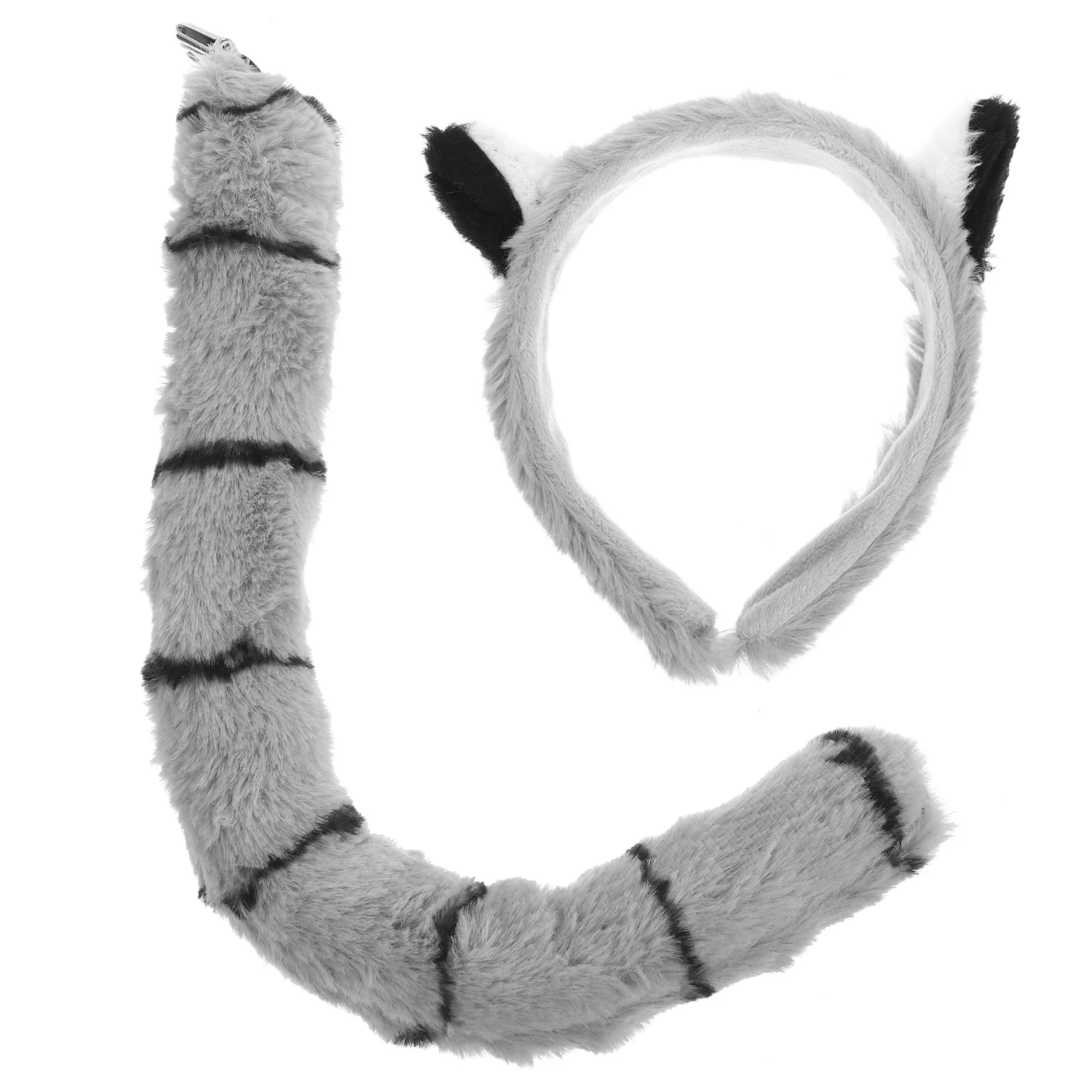 Hoofdbanden Hoofdtooi staart Set Cosplay Kostuum Cartoon Oren haarhoepel kinderen podium uitvoeren Dress Up