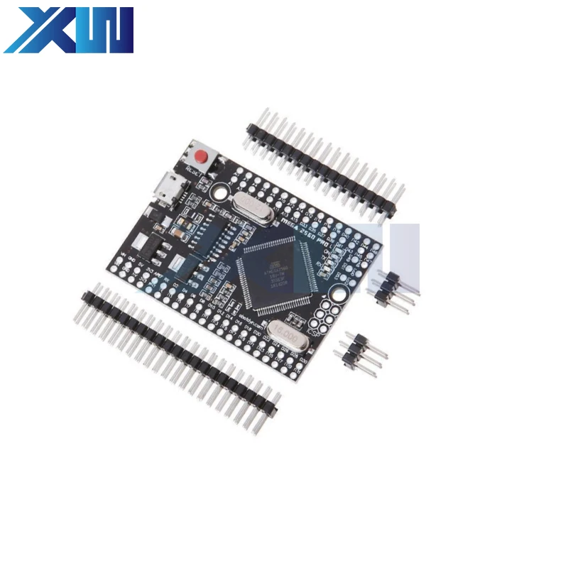 Imagem -02 - Mega 2560 Pro Mini 5v Incorporar Ch340g Atmega256016au com Pinheaders Masculinos Compatível para Arduino Tipo-c Micro Interface