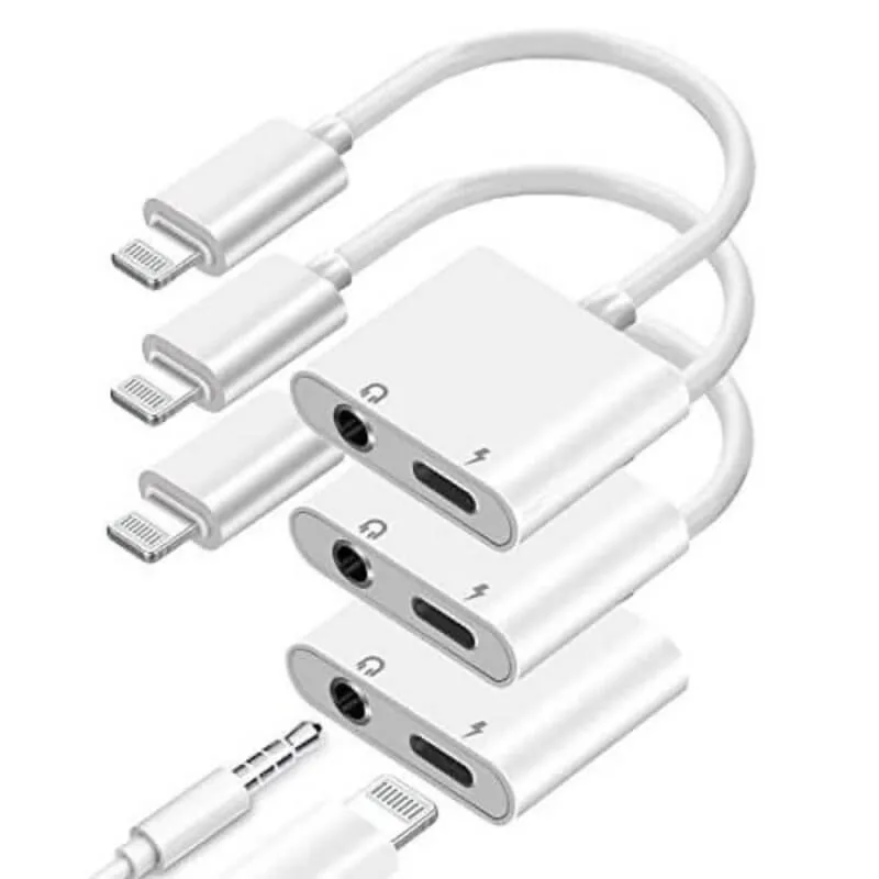 Adattatore splitter per caricabatterie audio e USB da 3,5 mm - Regalo promozionale