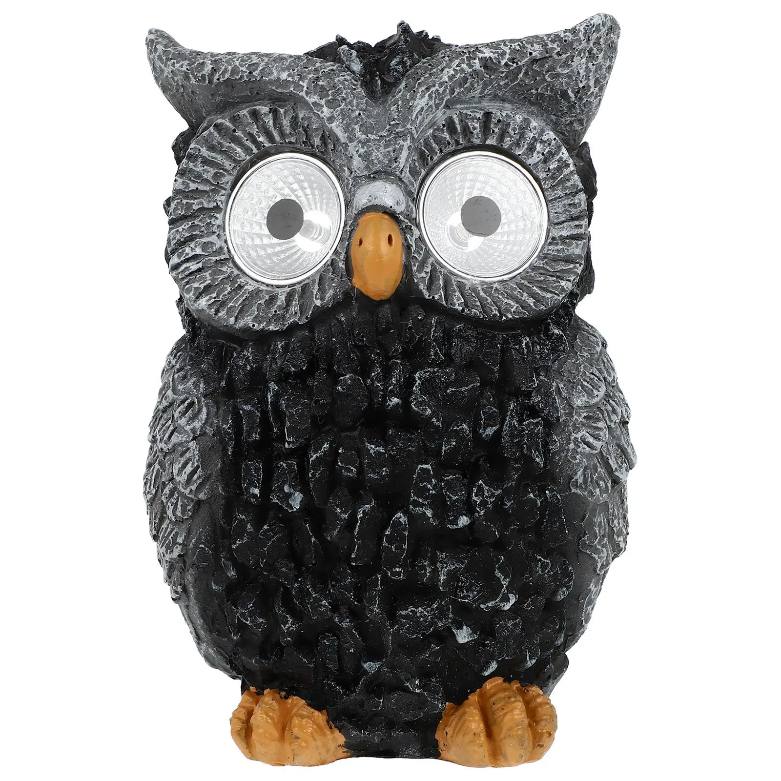 

Solar Owl Garden Sculpture Resin Waterproof Decorations Lawn Statues Figurines Outdoor Terrace Balcony Yard Art Solar Powered