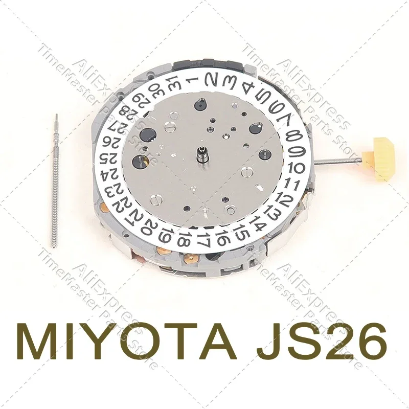 

Japan Miyota JS26 movement single calendar six hands small hand 3/6/9 date 3 new original quartz movement