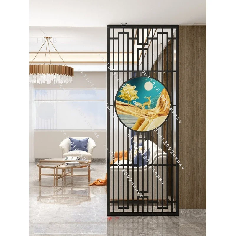 Customized Nordic light luxury screen partition simple creative entrance bar decoration rack guest restaurant hollow wall