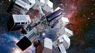 Interstellaire Cross Endurance - Fortitude 3D-bouwplaat DIY