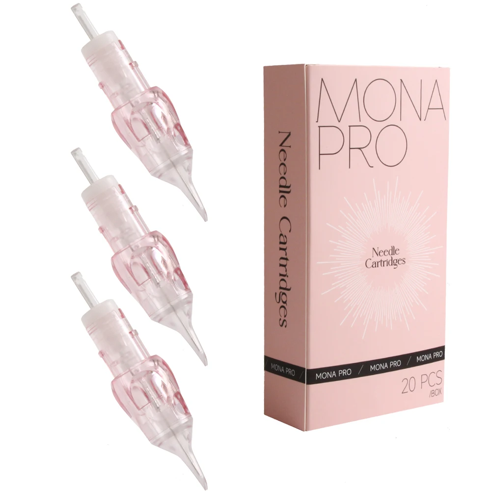 20PCS SMP agujas para tatuar PMU Tattoo Needle Cartridges Professional For Permanent Makeup Eyebrow/Lip Tattoo