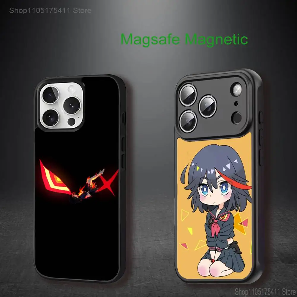

K-Kill La K-Kill Anime Phone Case For iPhone 17,16,15,14,13,12,11,Pro,Max,Plus,Mini,SE4,E Magnetic Magsafe Wireless Charging