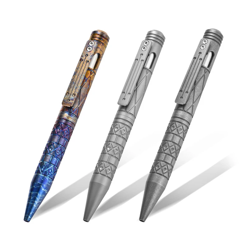 multi funcional titanium tactical pen self defense ballpoint emergencia windows breaker suprimentos de sobrevivencia ao ar livre 01