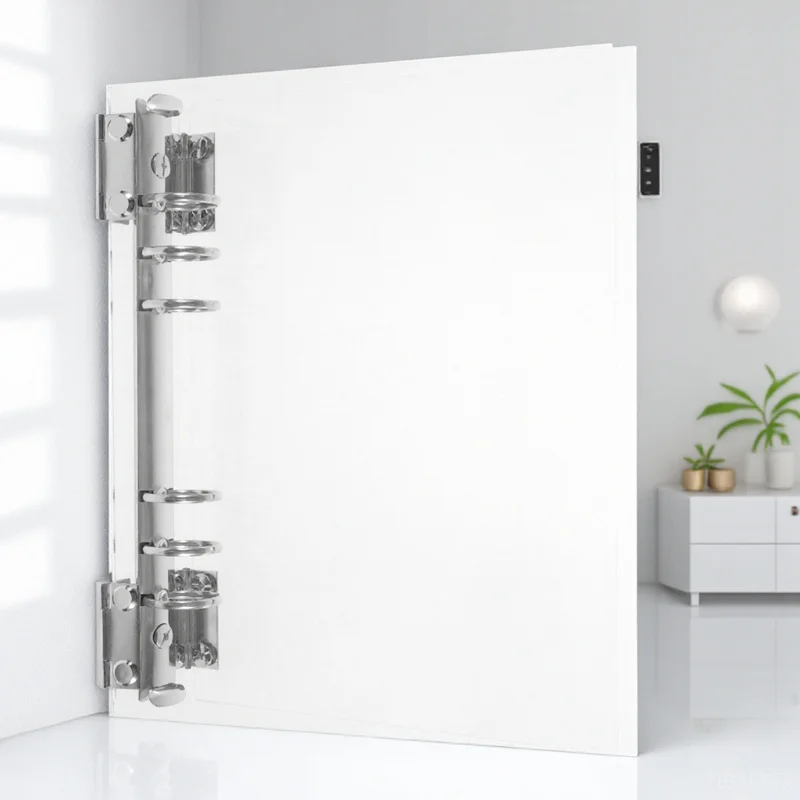 Aesthetic Binder Cover Clear Acrylic A5 Notebook Shell Reusable Planner Journal Protector Soft Dirt-Resistant Storage Gift