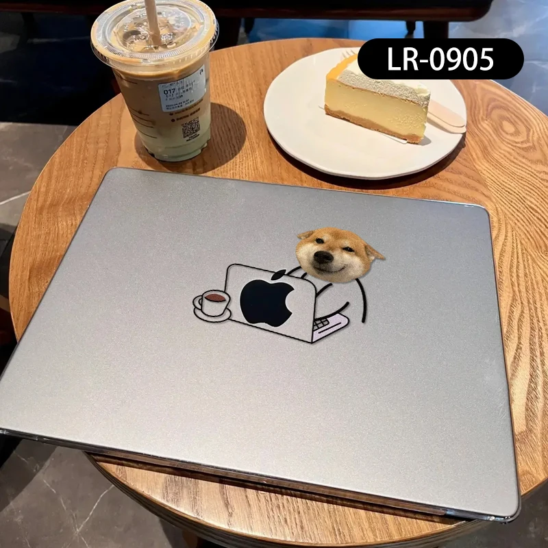 

Cute Animal Pattern Laptop Protective Case For Macbook Air13.3 13.6 A3113 15 A3114 Pro 13.3 14 Hard Shell Transparent Case