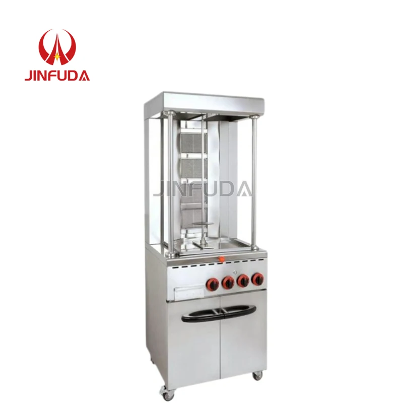Automatic Rotating Barbecue Machine For Street Food And Canteen