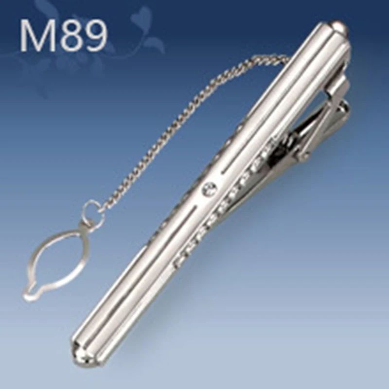 New Tie Clip Fashion Style 1PC Necktie Men Metal Simple Bar Clasp Practical Bowtie Clasp Tie Pin For Mens Gift Accessories