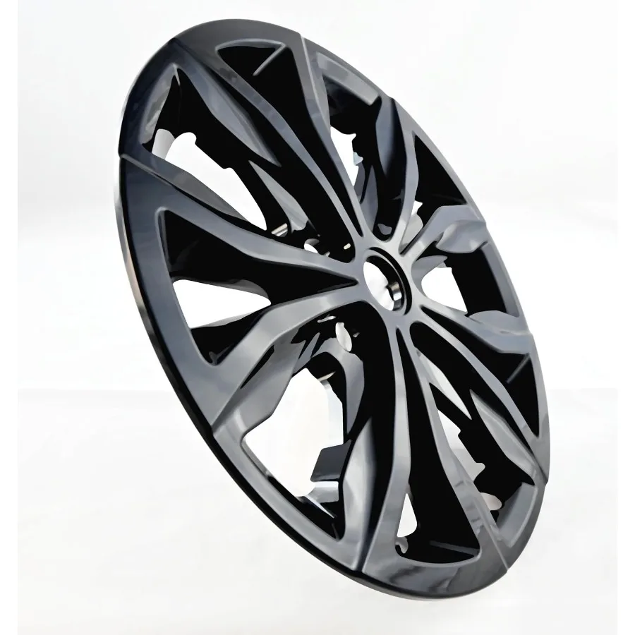 Tapones de cubierta de llanta de rueda negros brillantes SnapOn de 17 pulgadas compatibles con Malibu 20192024 Juego de 4 mejora el atractivo estético del vehículo