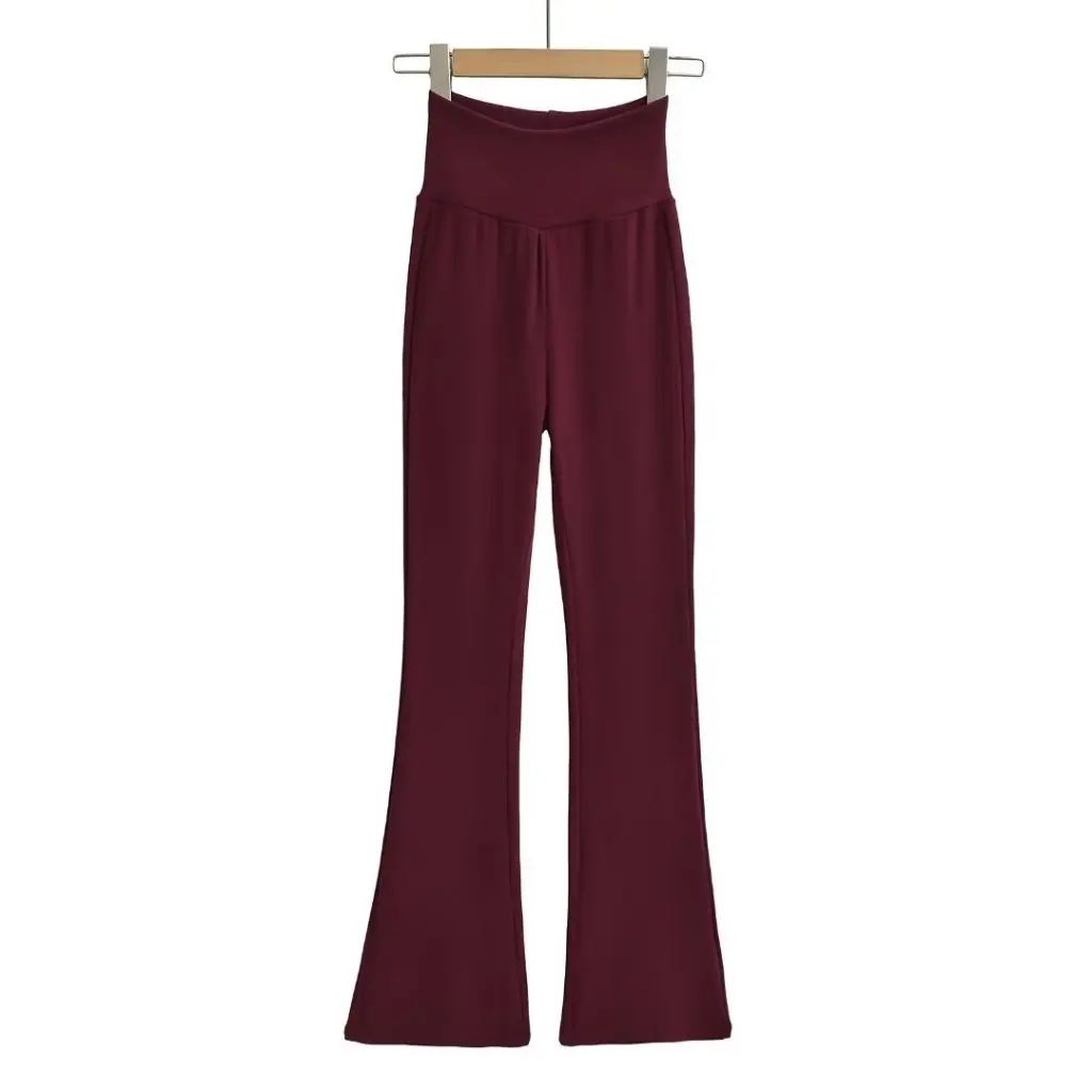 

Зимняя мода, женское пальто на молнии с воротником-стойкой и повседневные брюки, облегающий комплект в трансграничном стиле для