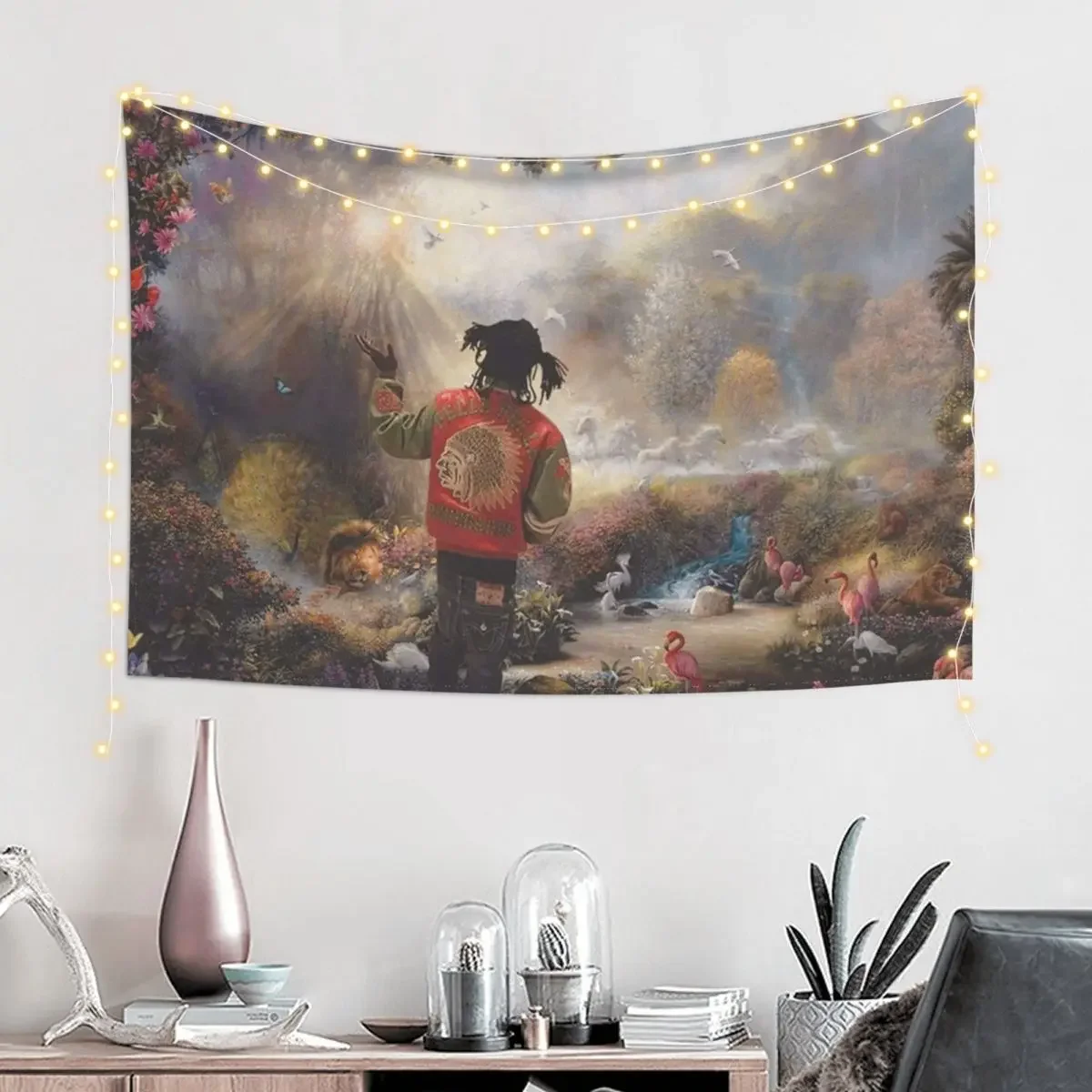 Chief Keef Garden of Eden Tapestry Room Design Bed Room Decoration Wall Decor Tapestry