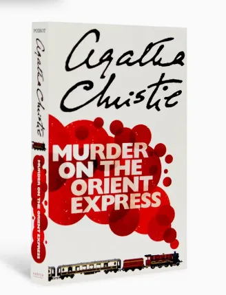 Detective Agatha Murder on The Orient Express Book