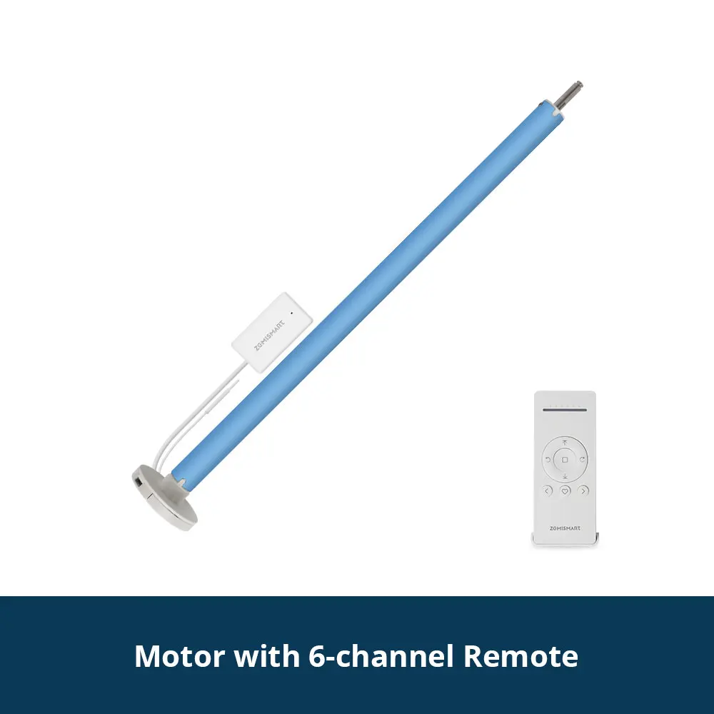 Zemismart Matter Over Thread Rechargeable Smart Roller Shade Blinds Motor for 20 28mm Tube Homekit Google Home Smartthings App image 3