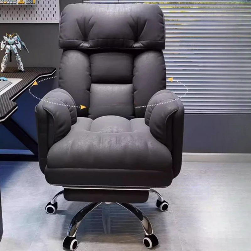 Fancy Relax Office Chair Design Backrest Study Ergonomic Computer Chair Playseat Recliner Sedia Da Ufficio Office Furniture