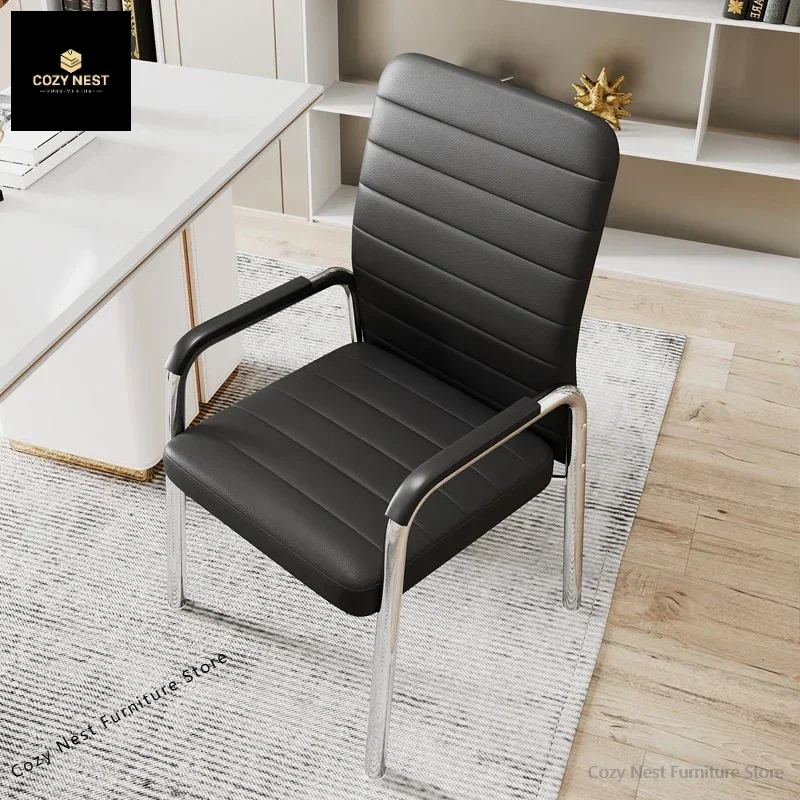 Computer chair Home study Sedentary office chair Dormitory backrest stool Comfortable mahjong seat for college students