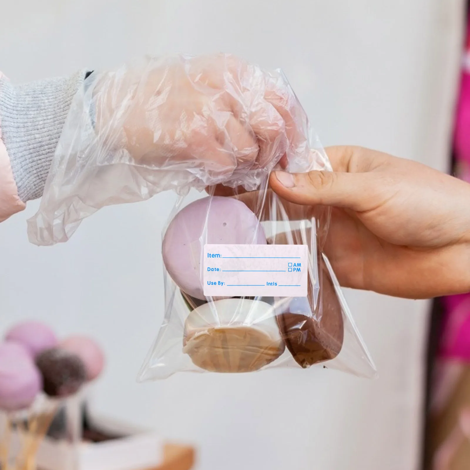 NUOBESTY Etichette per dispensa Adesivi per la conservazione degli alimenti per contenitori Congelatore Data Organizzazione della cucina impermeabile rimovibile