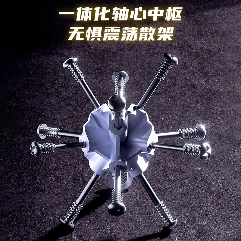 Diansheng Galaxy 9x9 Megaminx Magnetic Speed Cube สติกเกอร์ 9x9 Megaminx Speed Cube 12 ด้าน Cube ปริศนาของเล่น 14 + Y