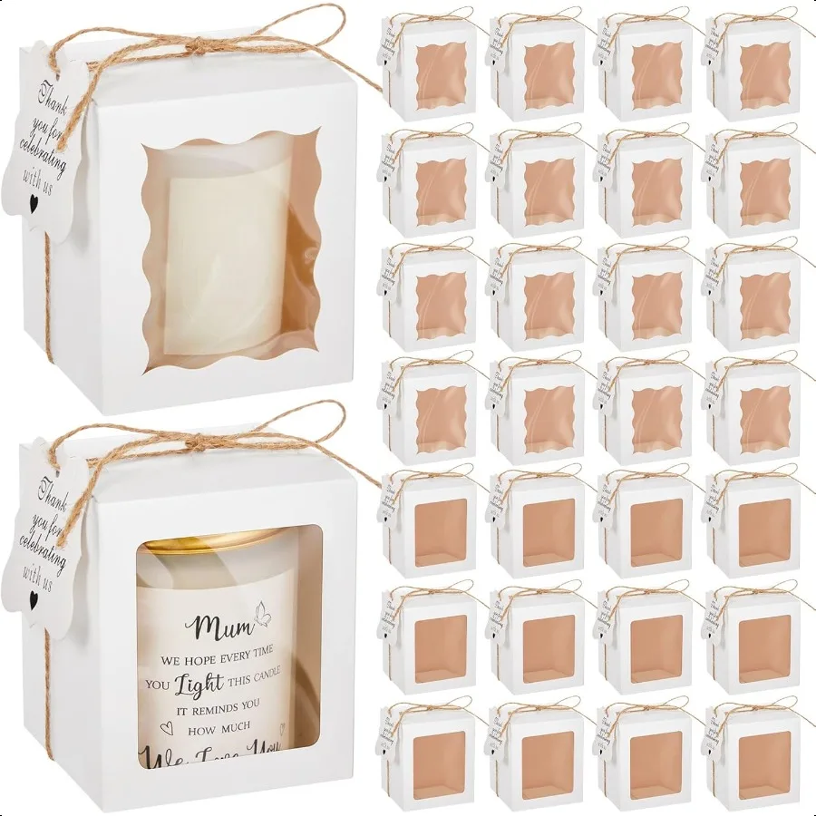 

Transparent Candle Gift Box Gift Packaging Box