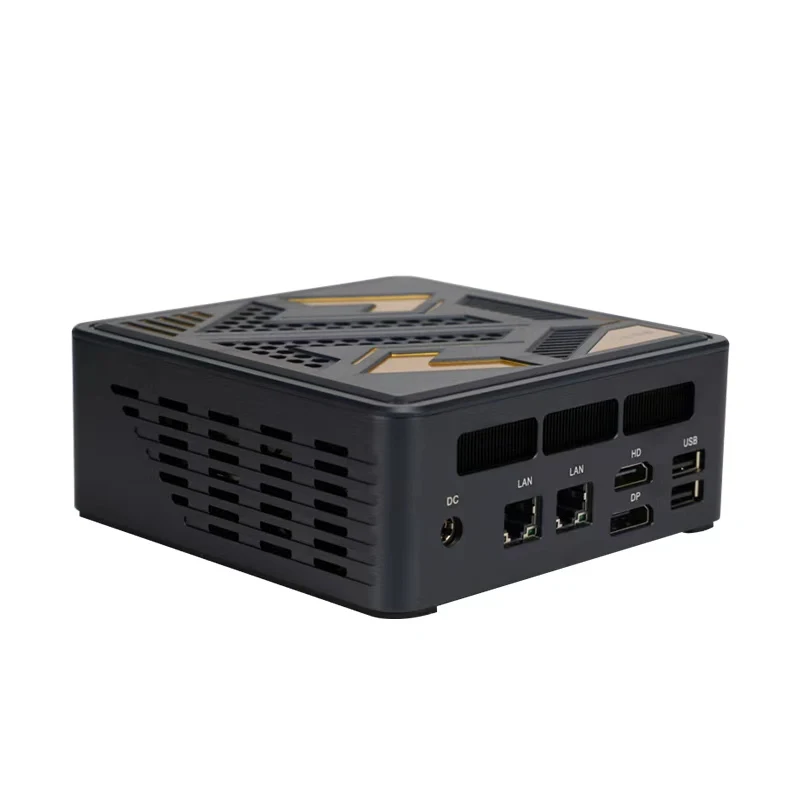 AMD 미니 PC 게이머 라이젠 9 6900HX 7940HS 8845HS 2xDDR5 2xLAN 2.5G i226V NVMe USB4 윈도우11 데스크탑 미니 오피스/홈 컴퓨터 WiFi6E