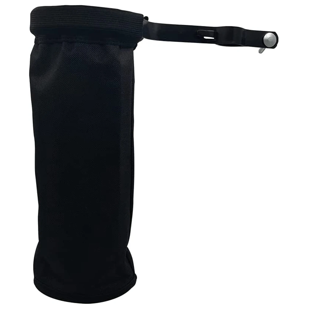 A51Q-Nylon Container Bag, Drum Stick Holder Drumstick Bag for Drum Set Clamp on Stick Holder Bag Container