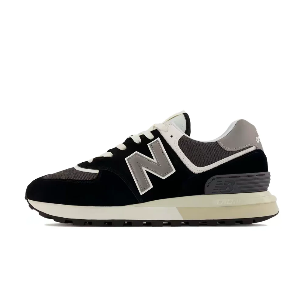 New Balance 574 Legacy Unisex Black/Gray Low-Top Urban Runners – Retro Comfortable Commuter Sole & Durable Fit U574LGG1