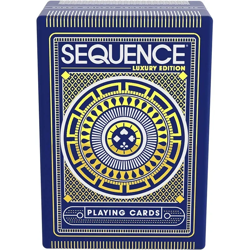 Mejore su poder cerebral durante se divertir con el juego de fiesta Sequence Luxury Edition: perfecto para el tiempo familiar y los reuniones