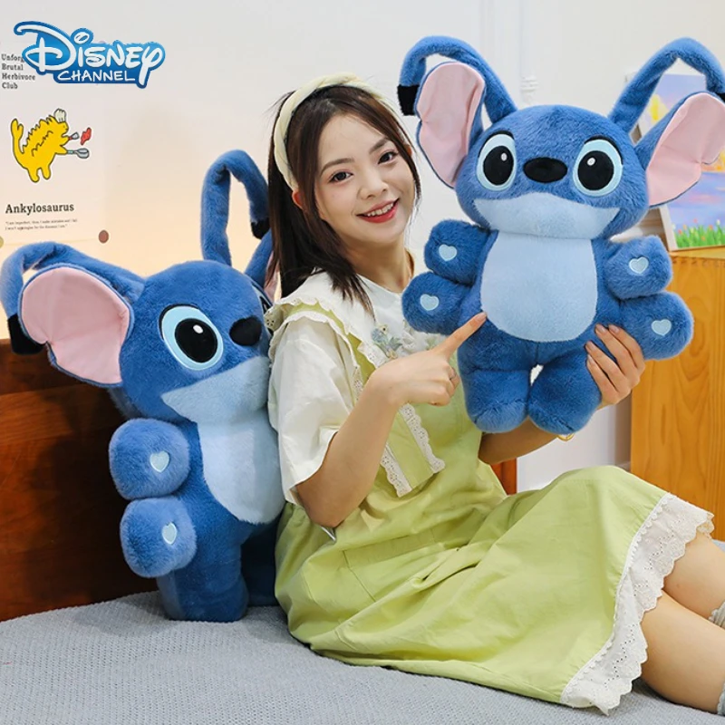 

40/50/65CM Stitch Plushies Six Disney StarCraft Treasures Peluche Kawaii Cartoon Animal Comfortable Soft Doll Children Toy Gift