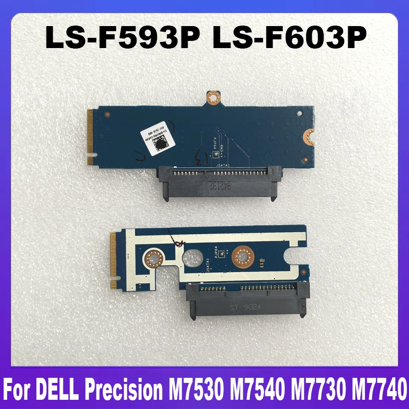 New Original LS-F603P LS-F593P For DELL Precision M7530 M7540 M7730 M7740 Laptop HDD Hard Drive Connector Board 100% Tested