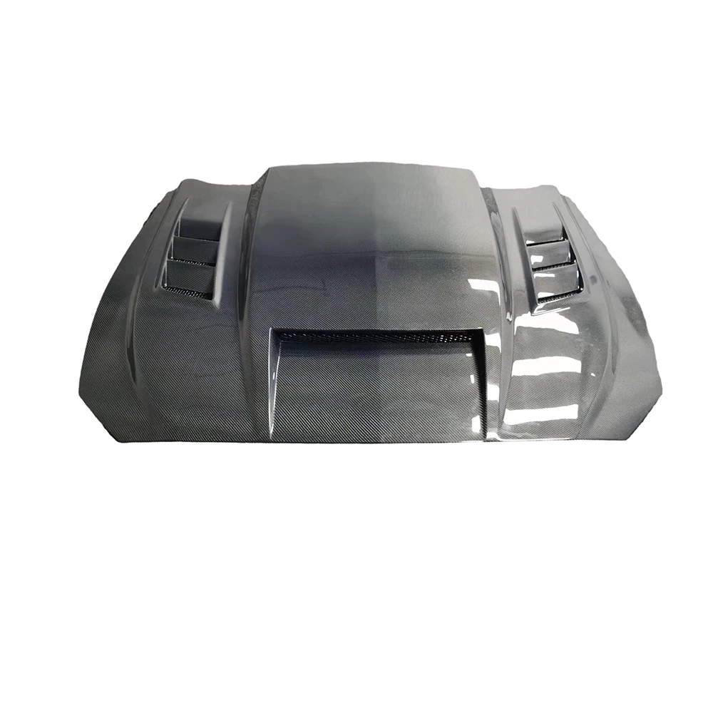 

New Carbon Fiber Front Bonnet Engine Hood for Mustang S550.2 EcoBoost Mach1 GT 2018-2023 Model Years