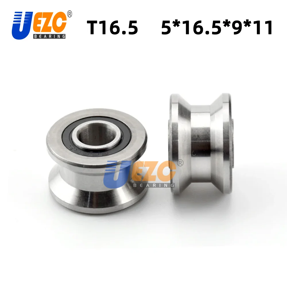

T16.5 T22 T Groove Bearing Traces Walking Guide Rail Track Roller Bearing