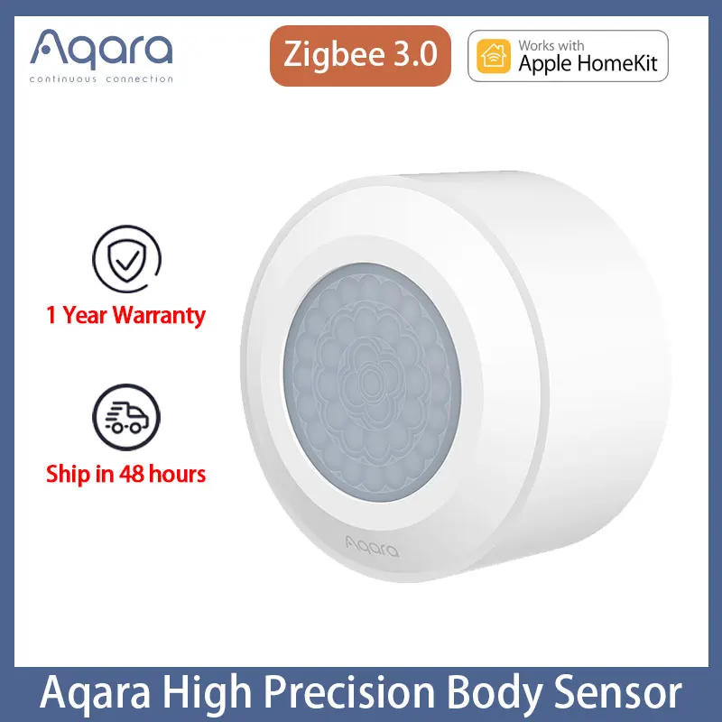 Aqara High Precision Human Body Sensor Motion Sensor Zigbee 3.0 Wireless Smart Movement IPX5 Waterproof For Smart home HomeKit