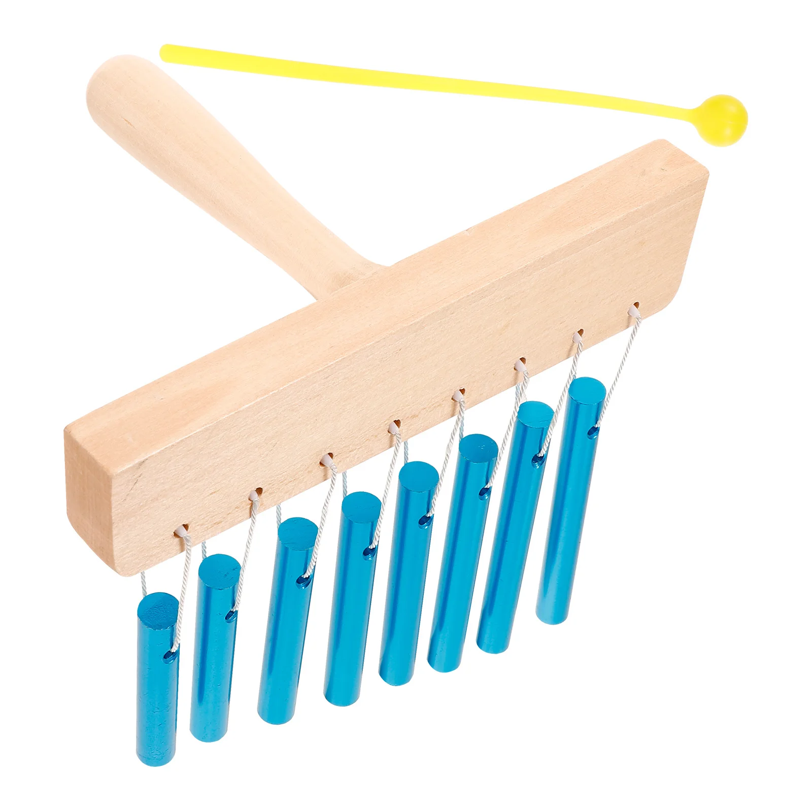 

Eight-tone Wind Chime Musical Instruments for Children Kids Hand Bells Percussion Aluminum Tube