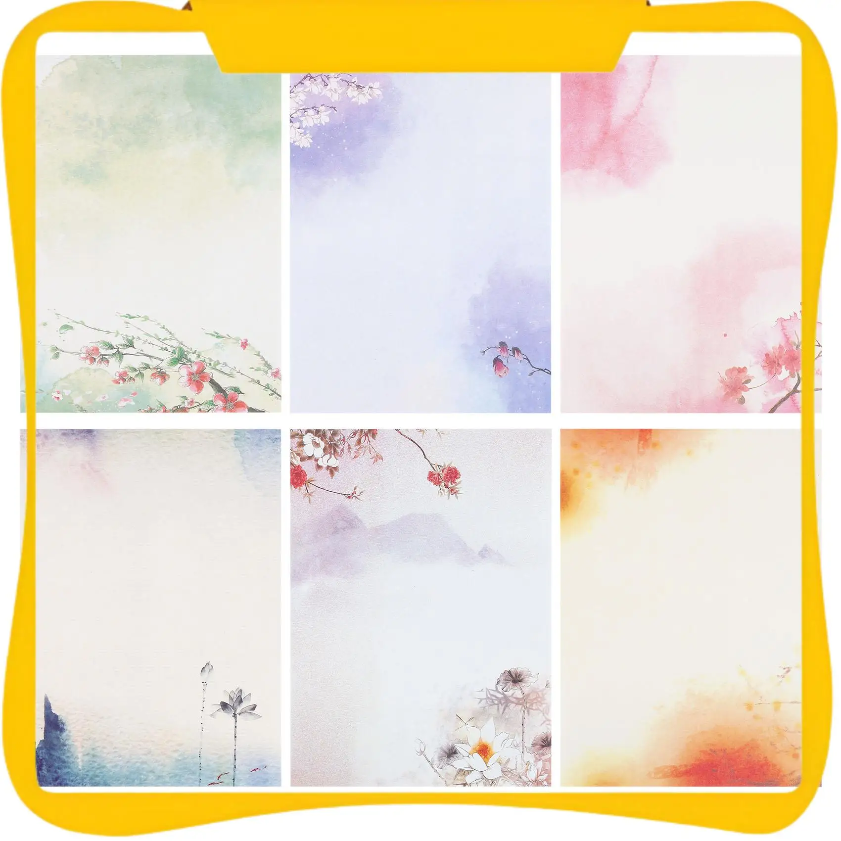 48PCS Writing Stationery Paper , Letter Writing Paper Letter Sets