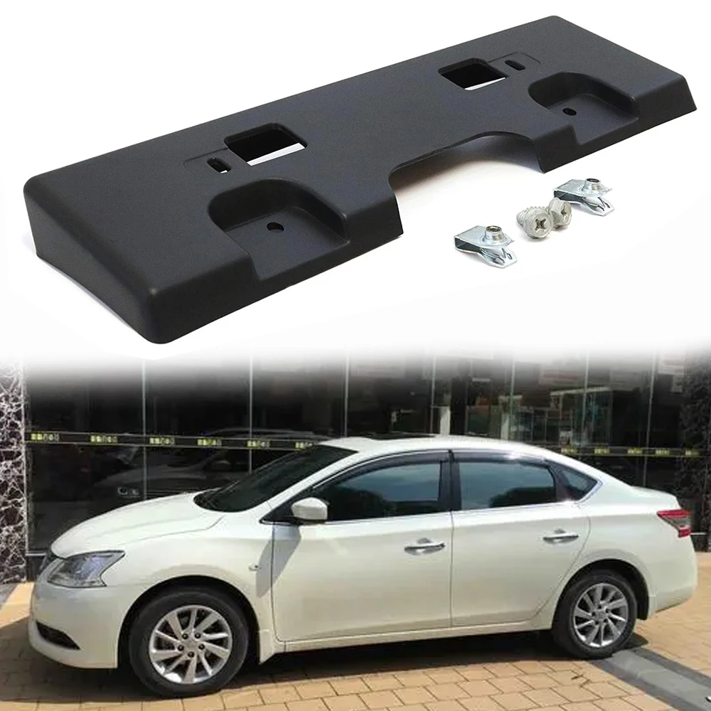 Front License Plate Holder Mounting Bracket Assembly LP TAG Bumper Mount For Nissan Sentra 2007-2013 NI1068105 96210ET00A