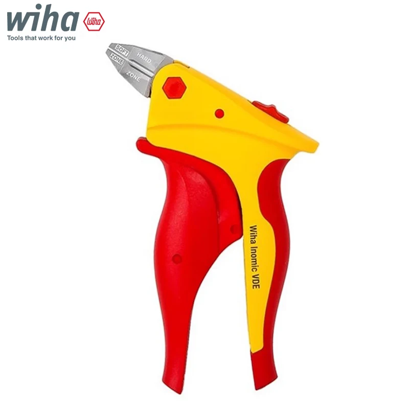 

Wiha 30666 Electrician's Insulated Diagonal Pliers with Innovative Dual Cutting Function of The Jaws Z12916