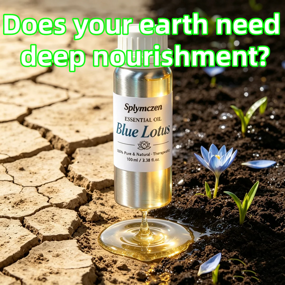 100% Pure & Undiluted Natural Blue Lotus Oil for Diffuser, Home Fragrance, Candle & Soap Making DIY, Home Air Scent