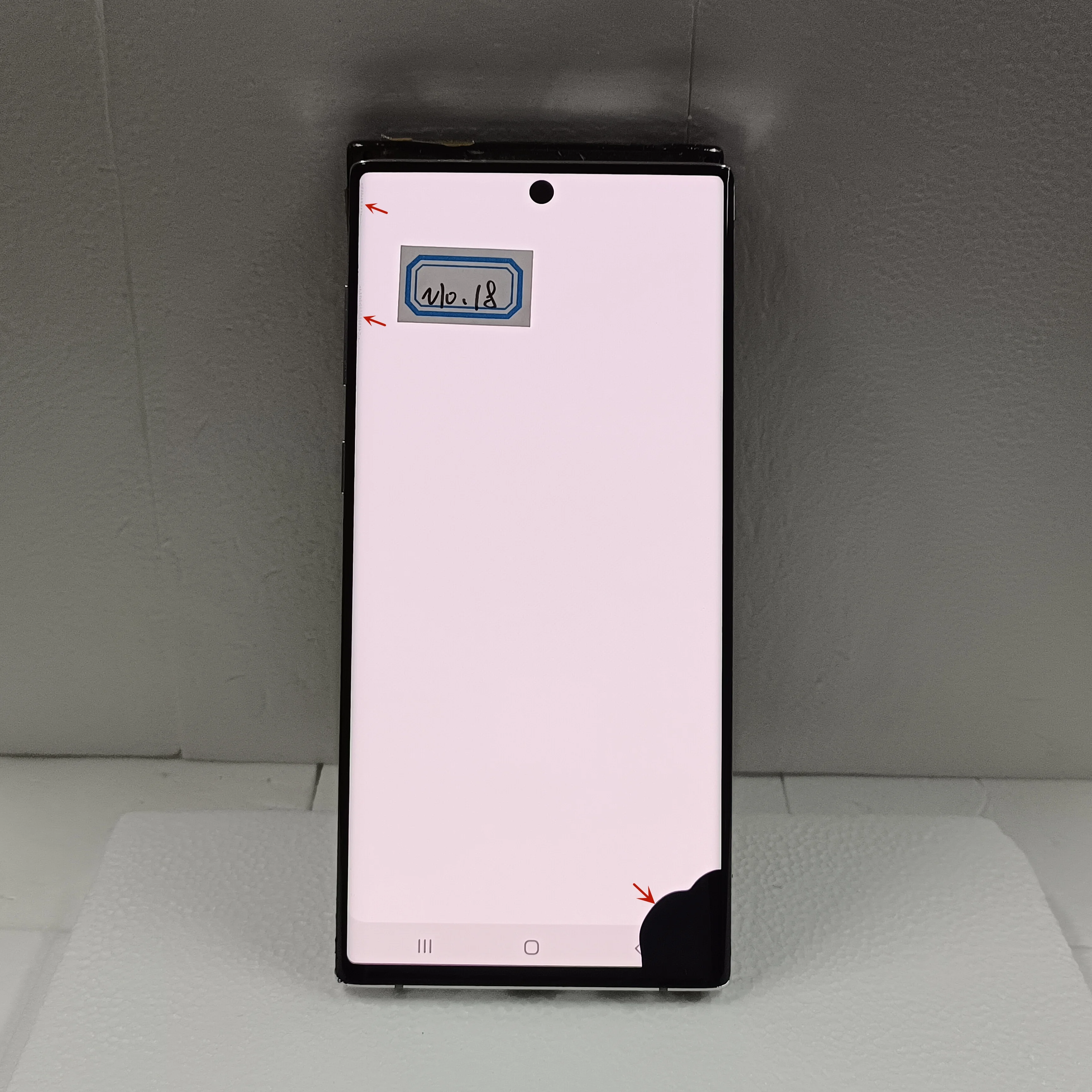 Super AMOLED For Samsung Galaxy Note 10 Screen N971N note10 N970 N9700 LCD with Defects Display Touch Screen Digitizer Assembly