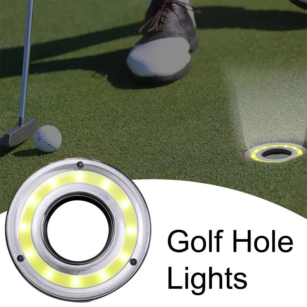 Luces de agujero de Golf brillantes, 3 modos, Led luminoso para agujero de Golf, luz nocturna de larga duración, deportes nocturnos brillantes, B1z3