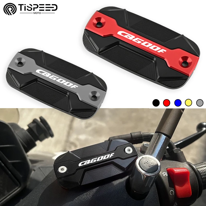 Для Honda CB600F CB 600F CB600 Hornet 600 F 1998-2020: Высококачественная крышка бачка переднего тормозного жидкостного резервуара для мотоциклов