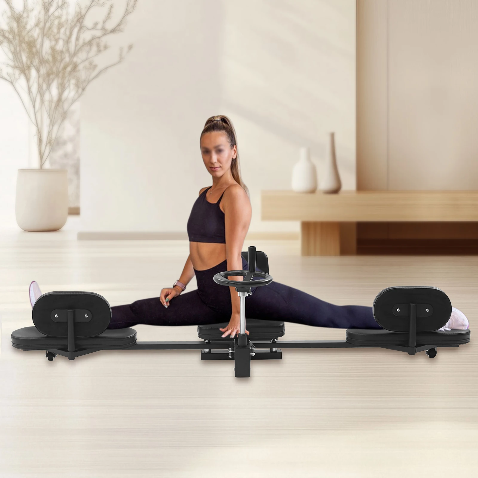 آلة تمديد الساق للراقصين، آلة تقسيم معدات الإطار الفولاذي شديدة التحمل للمنزل وصالة الألعاب الرياضية وتدريبات اللياقة البدنية