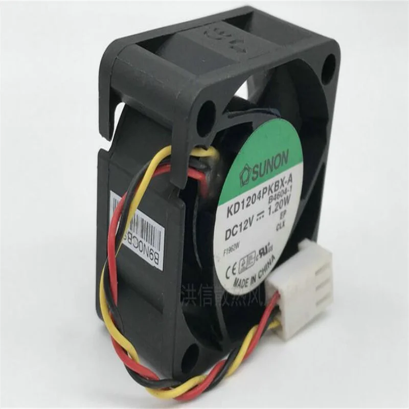 ขายส่ง: SUNON ต้นฉบับ KD1204PKBX-A 4020 12V 1.20W 4ซม.3-Wire Ball พัดลมระบายความร้อน