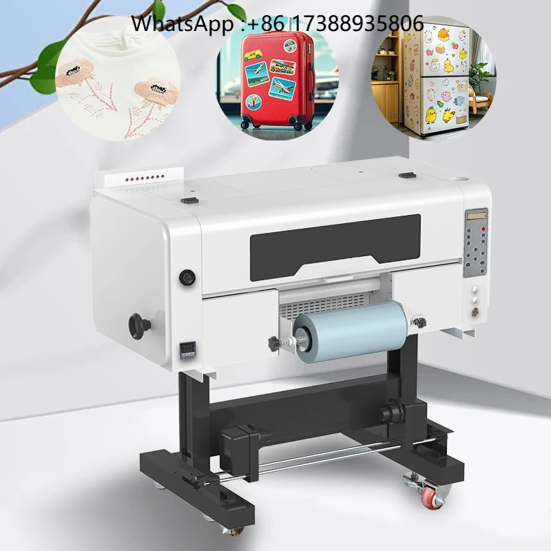 rainbow logo Printer Embossing Machine Metal Photo A2 Uv Flatbed Printing Machine for Business